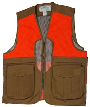 Boyt WC130 Waxed Cotton Upland Vest with Mesh Back